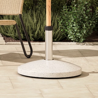 Solina Umbrella Base - White Terrazzo