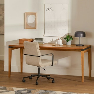 Madera 71" Desk - Oak