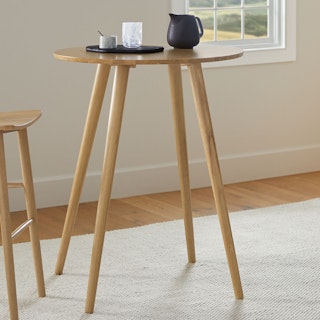 Seno Round Bar Table - Oak